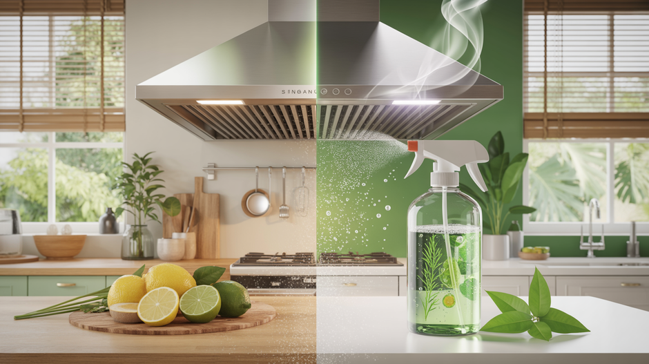 How to Clean Stove Hoods & Filters Naturally with Enzymatic Solutions