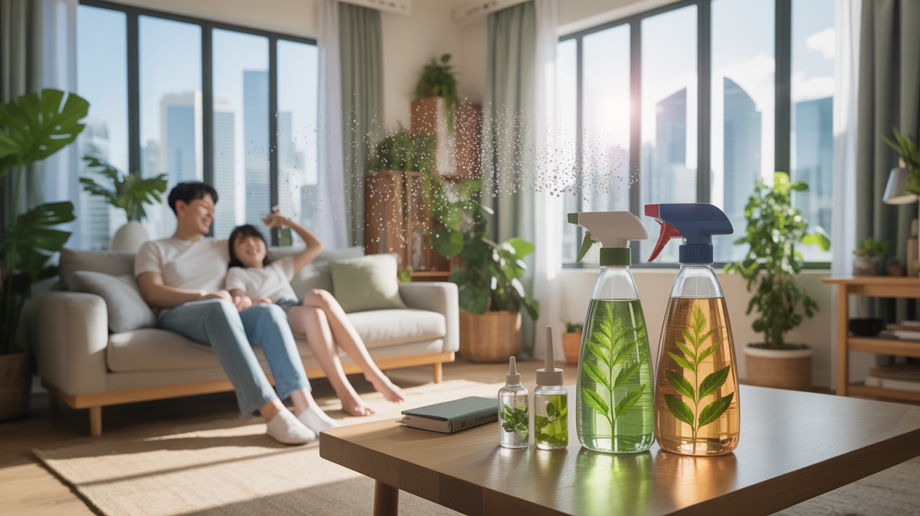 Clean Indoor Indoor Air Basics: VOC-Smart Cleaning Solutions for HDB and Condo Livi