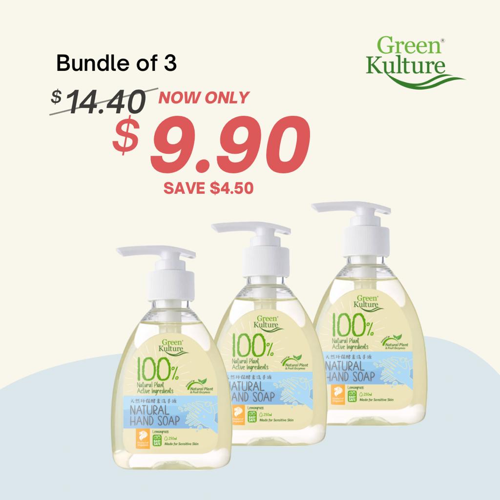 Hand Soap 3 for $9.90